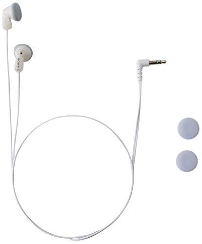 Sony MDR-E9LP Lightweight Earbuds, White