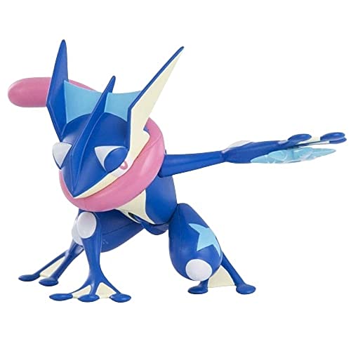 Pokemon 4.5" Battle Feature Figure - Greninja, Blue