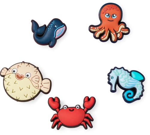 Crocs 5-Pack Animal Sea Friends Shoe Charms | Jibbitz for Crocs
