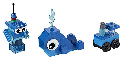 LEGO Classic Creative Blue Bricks 11006 Kids’ Building Toy Starter Set (52 Pieces)
