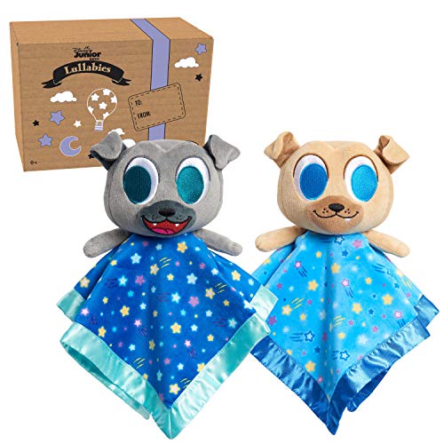 Disney Junior Music Lullabies Lovey Blankies 2-Piece, Bingo & Rolly
