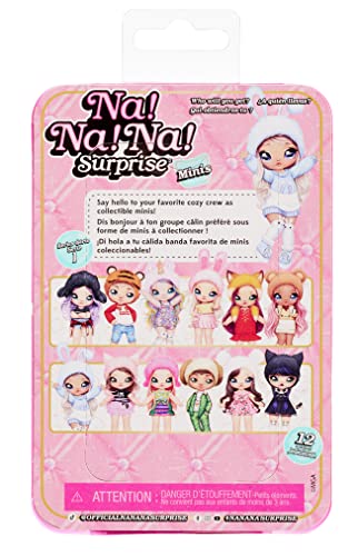 Na! Surprise Minis Series 1-4'' Fashion Doll Mystery Packaging with Confetti Surprise