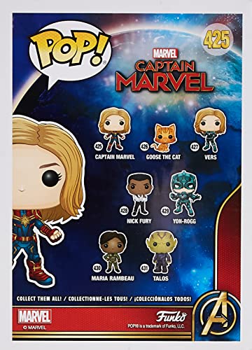Funko Pop! Captain Marvel Vinyl Figure #425