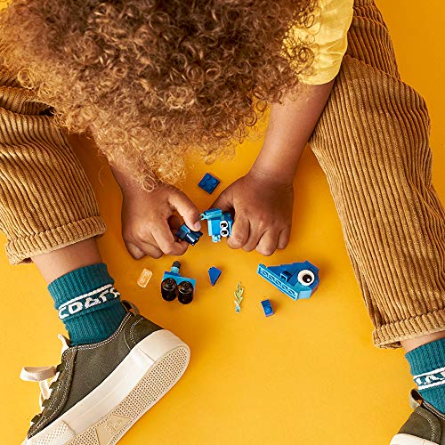 LEGO Classic Creative Blue Bricks 11006 Kids’ Building Toy Starter Set (52 Pieces)