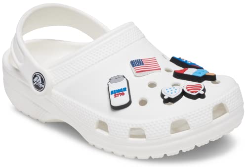 Crocs Jibbitz 5-Pack USA Shoe Charms | Jibbitz for Crocs