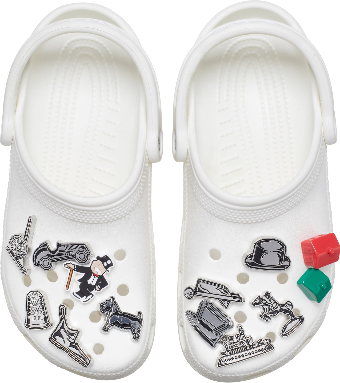 Crocs Jibbitz 13-Pack Hasbro Monopoly Board Game Shoe Charms | Jibbitz for Crocs