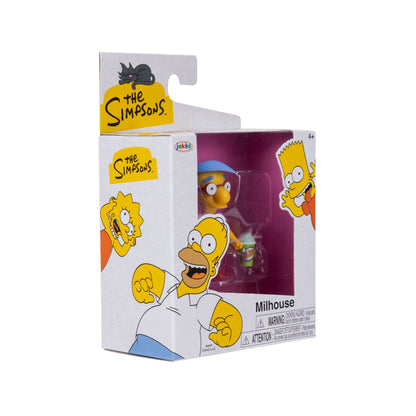 The Simpsons 2.5-inch Scaled Collectible Millhouse with Squishee Drink Action Figure