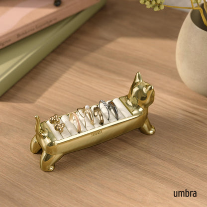 Umbra Cat Ring Holder, Brass