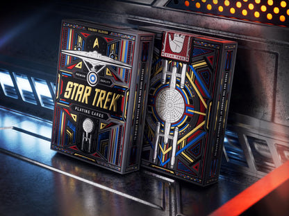 theory11 Star Trek Dark Premium Playing Cards, Poker Size Standard Index