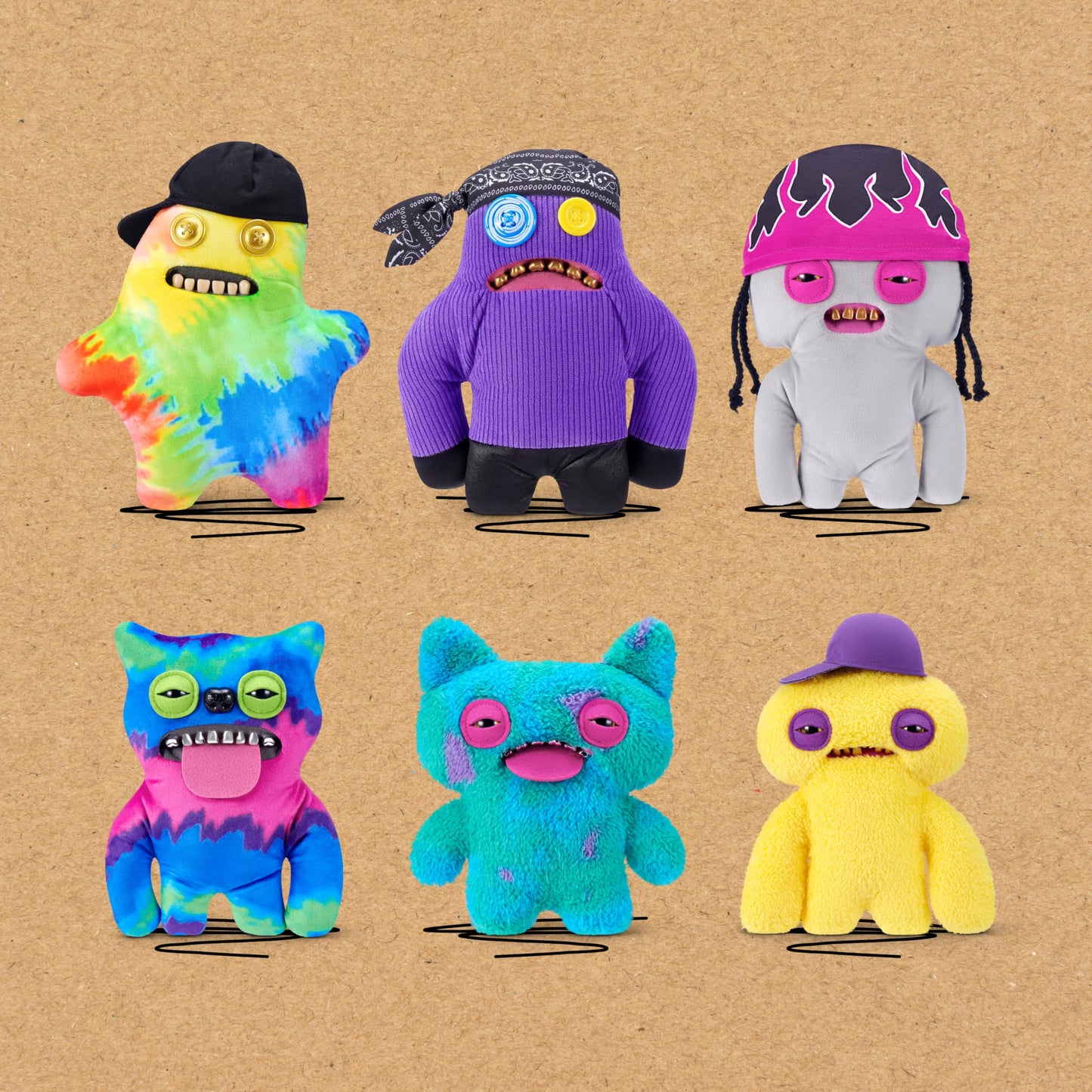 ZURU Fuggler Fugg Life 9-Inch Sir Splodge A Lot Plush