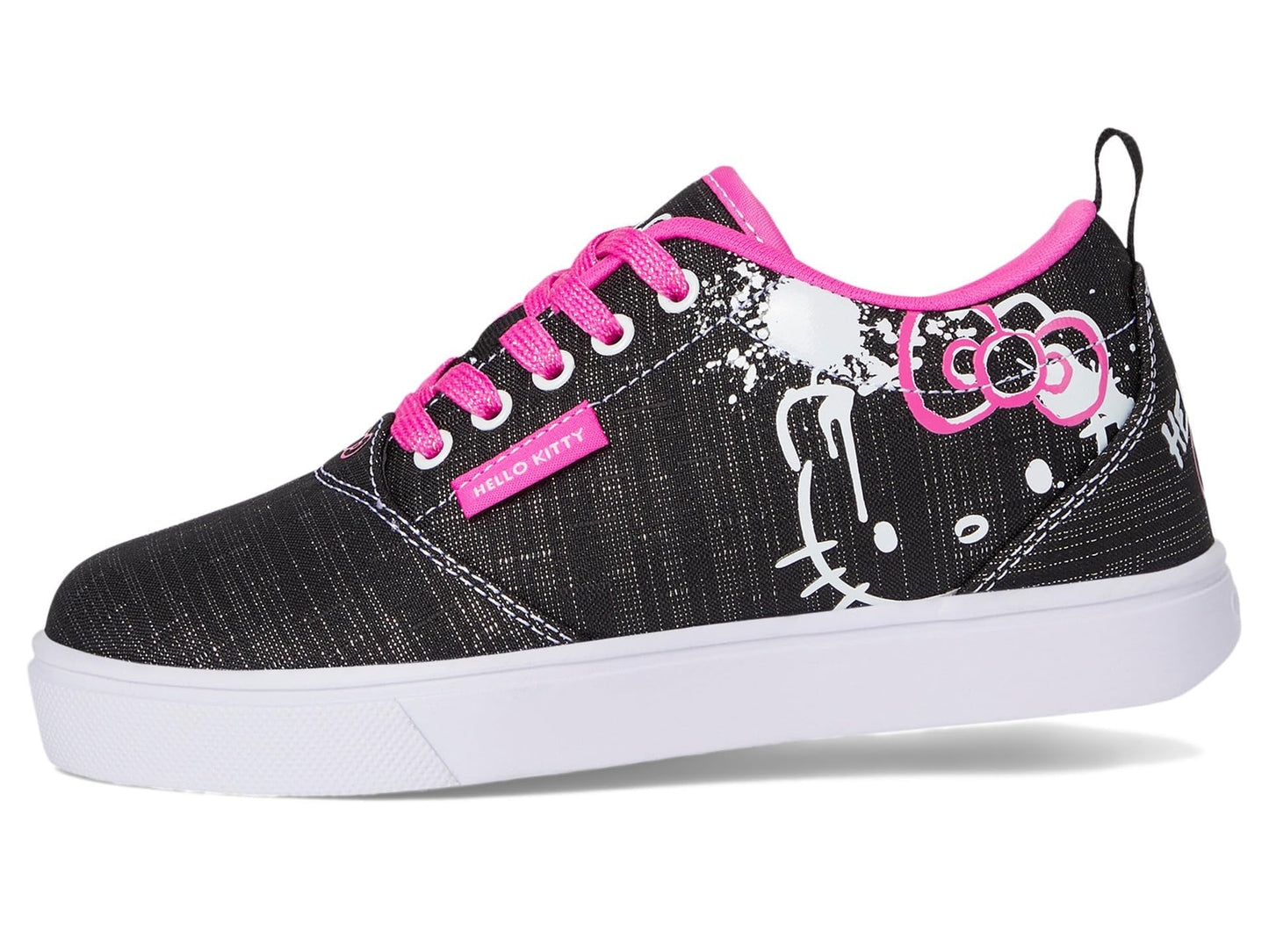 Heelys Pro 20 Hello Kitty Black/Pink, Big Kid Size 7 Medium