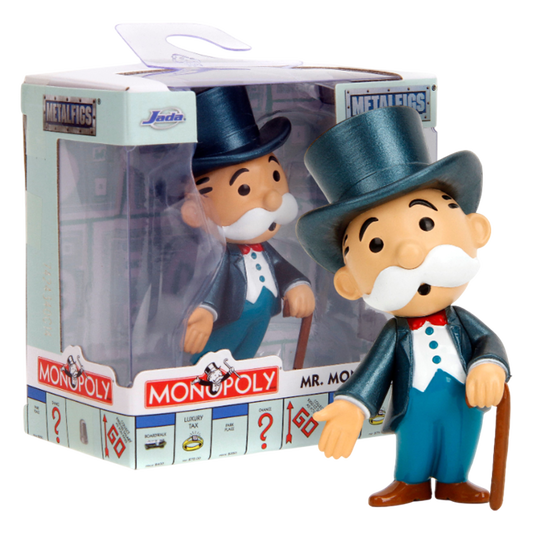 Jada Toys Mr. Monopoly Metalfigs Diecast Collectible Figure 2.5 in