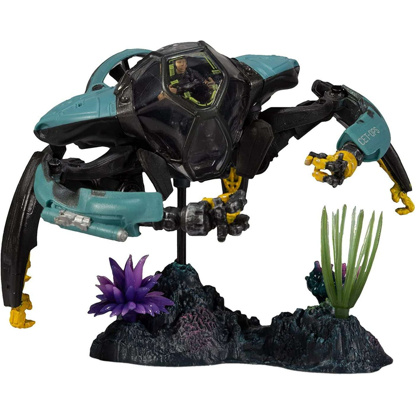 McFarlane Toys World of Pandora Avatar Deluxe Creature - A2 Crab Suit/RDA Driver
