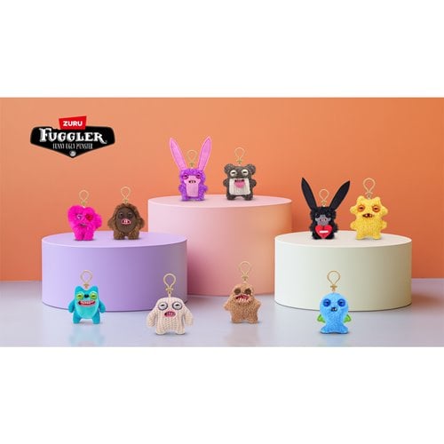Fuggler Plush Clip-On Keyring - Sir Nobbynuts