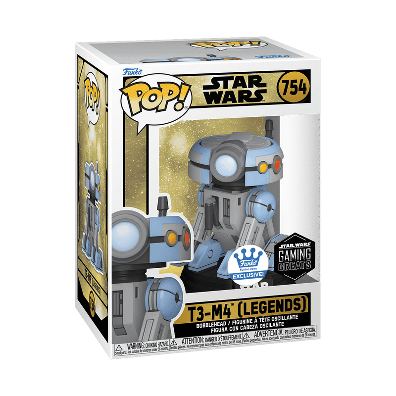 Funko Pop! Star Wars - T3-M4 (Legends) - Funko Exclusive #754