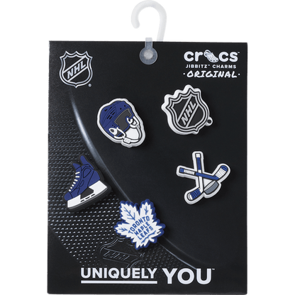 Crocs Jibbitz NHL Toronto Maple Leafs 5-Pack Shoe Charms | Jibbitz for Crocs