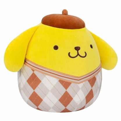 Sanrio Squishmallows 8-Inch Argyle Pompompurin