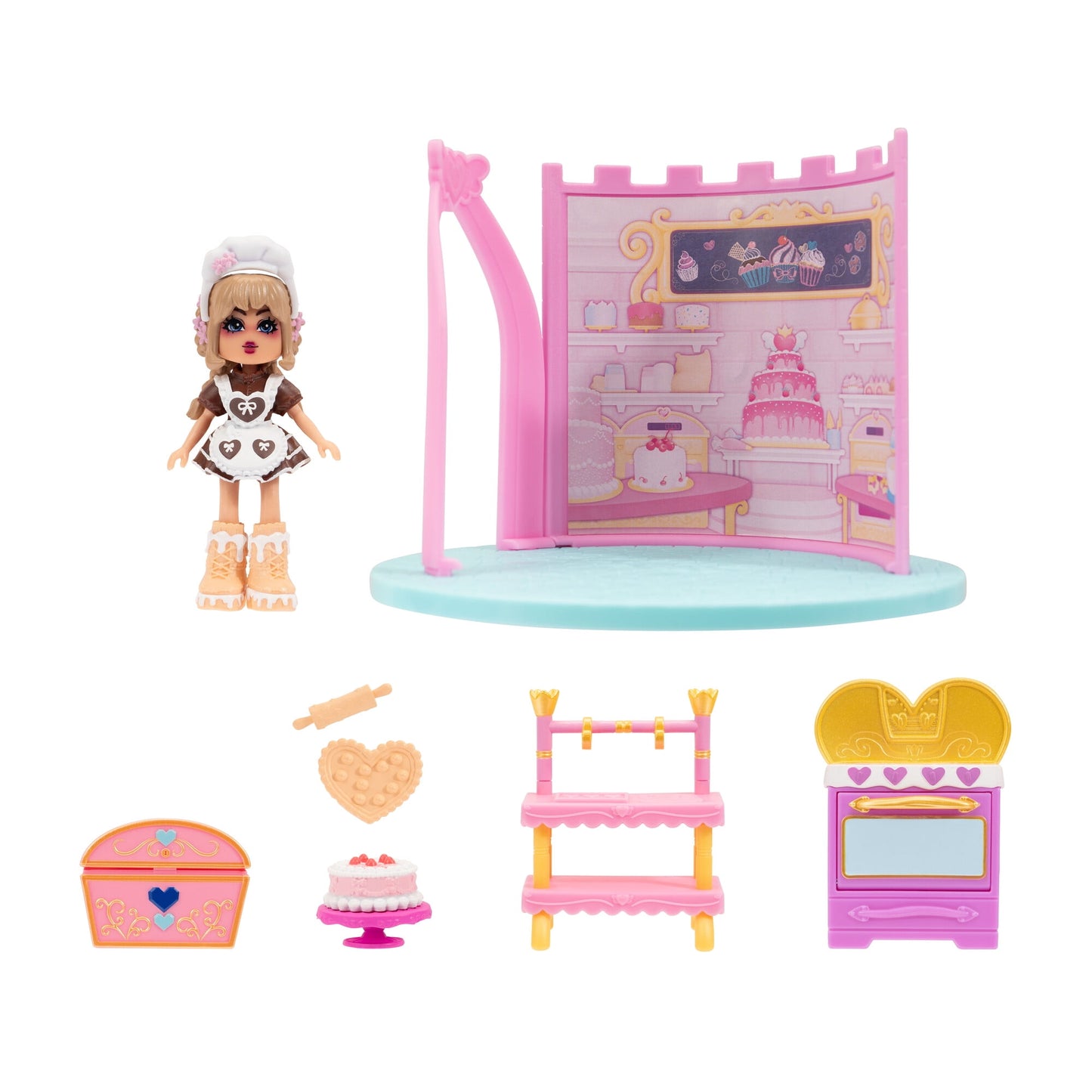 Royale High Baking Class Playset - 1 Doll, 6 Accessories