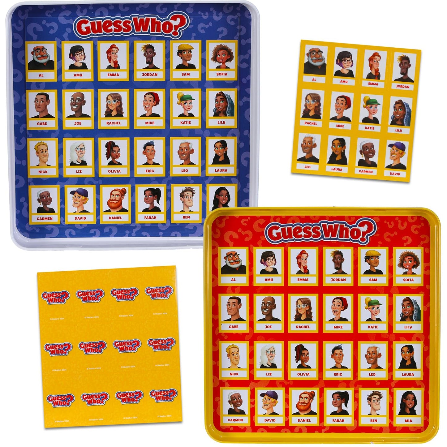 Hasbro Magnetic Travel Game Set - Bundle Featuring Sorry! and Guess Who?