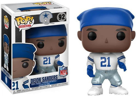 Funko POP! Sports: NFL Deion Sanders (Cowboys Home) Collectible Figure