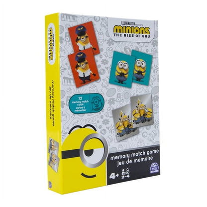 Minions Memory Matching Game - 72 Memory Cards