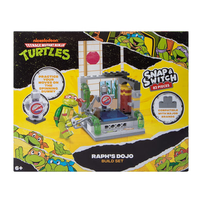 Teenage Mutant Ninja Turtles Raph's Dojo Snap and Switch Set - 82 Pieces