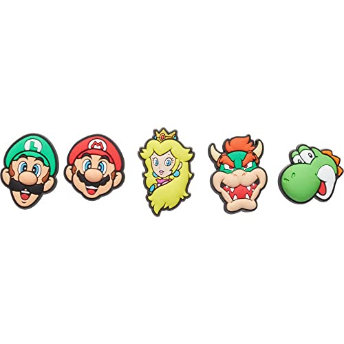 Crocs Jibbitz Super Mario 5-pack Shoe Charms | Jibbitz for Crocs
