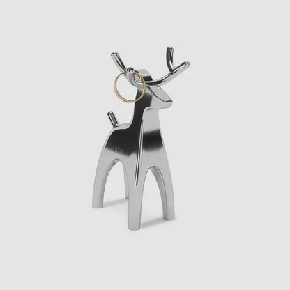 Umbra Zoola Reindeer Chrome Ring Holder