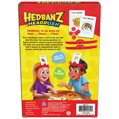 Hedbanz Headrush Picture Guessing Game