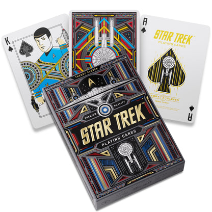 theory11 Star Trek Dark Premium Playing Cards, Poker Size Standard Index