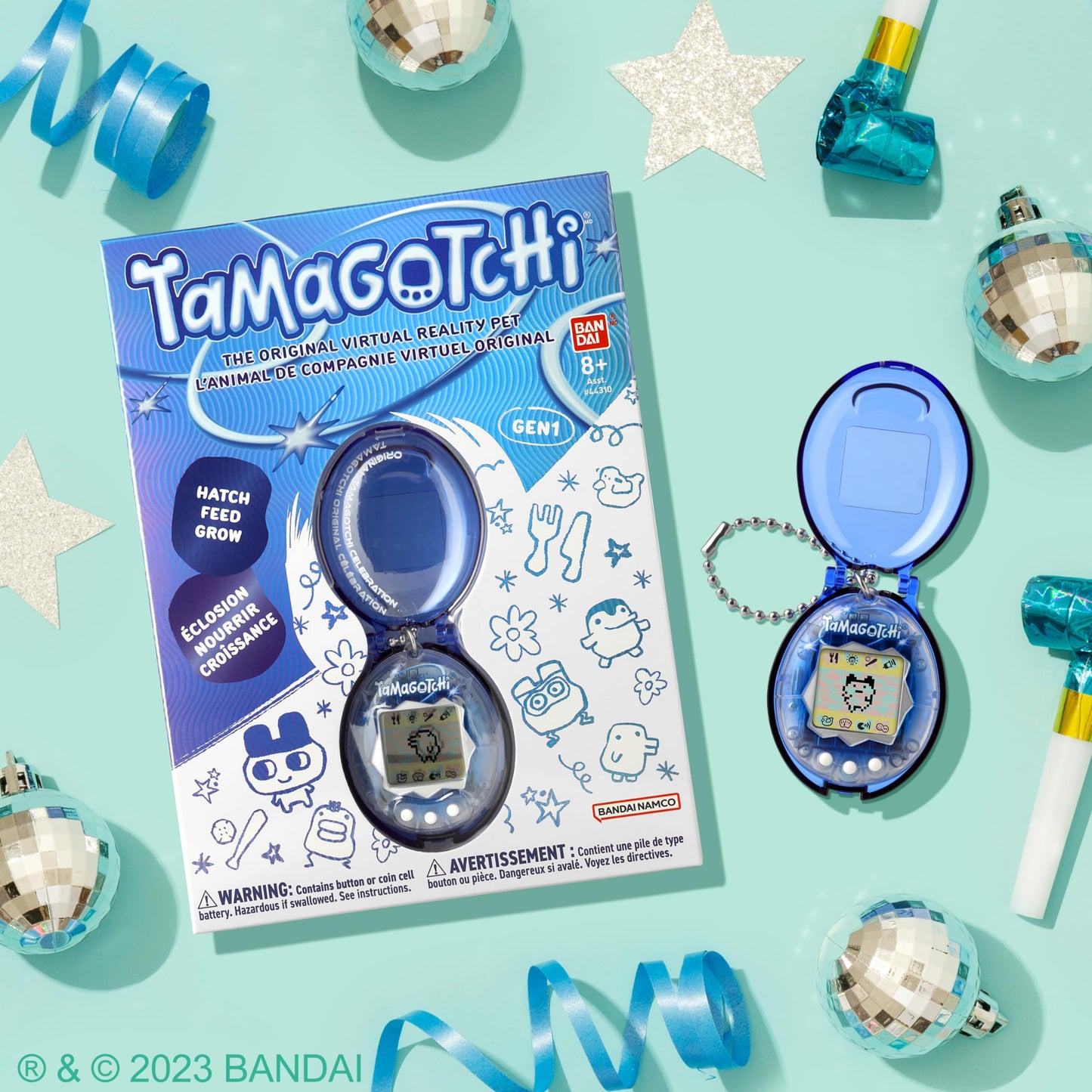 Tamagotchi Original - Celebration Y3K with Translucent Cover Case