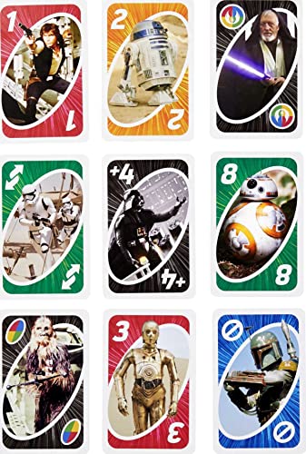 UNO Star Wars Matching Card Game