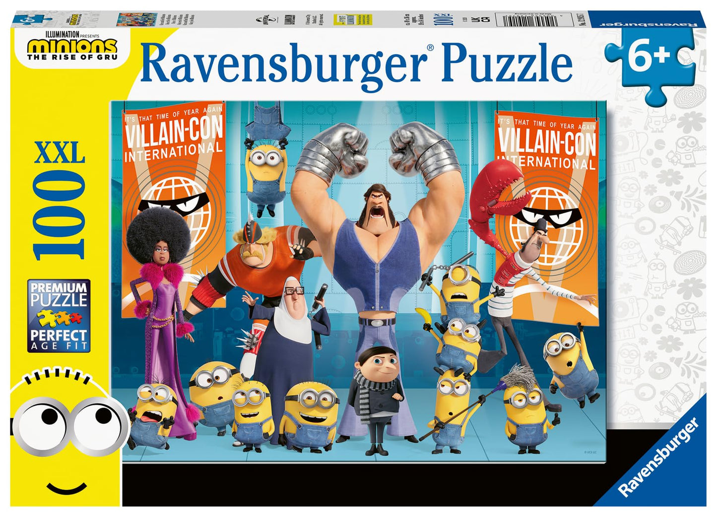 Ravensburger Minions 2: The Rise of Gru 100 Piece XXL Jigsaw Puzzle