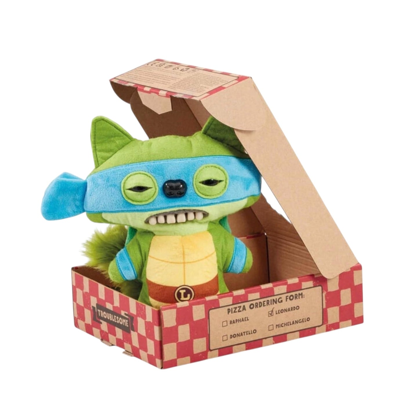 Fuggler Ninja Turtles Leonardo Plush 9-inch Figure - Limited Edition