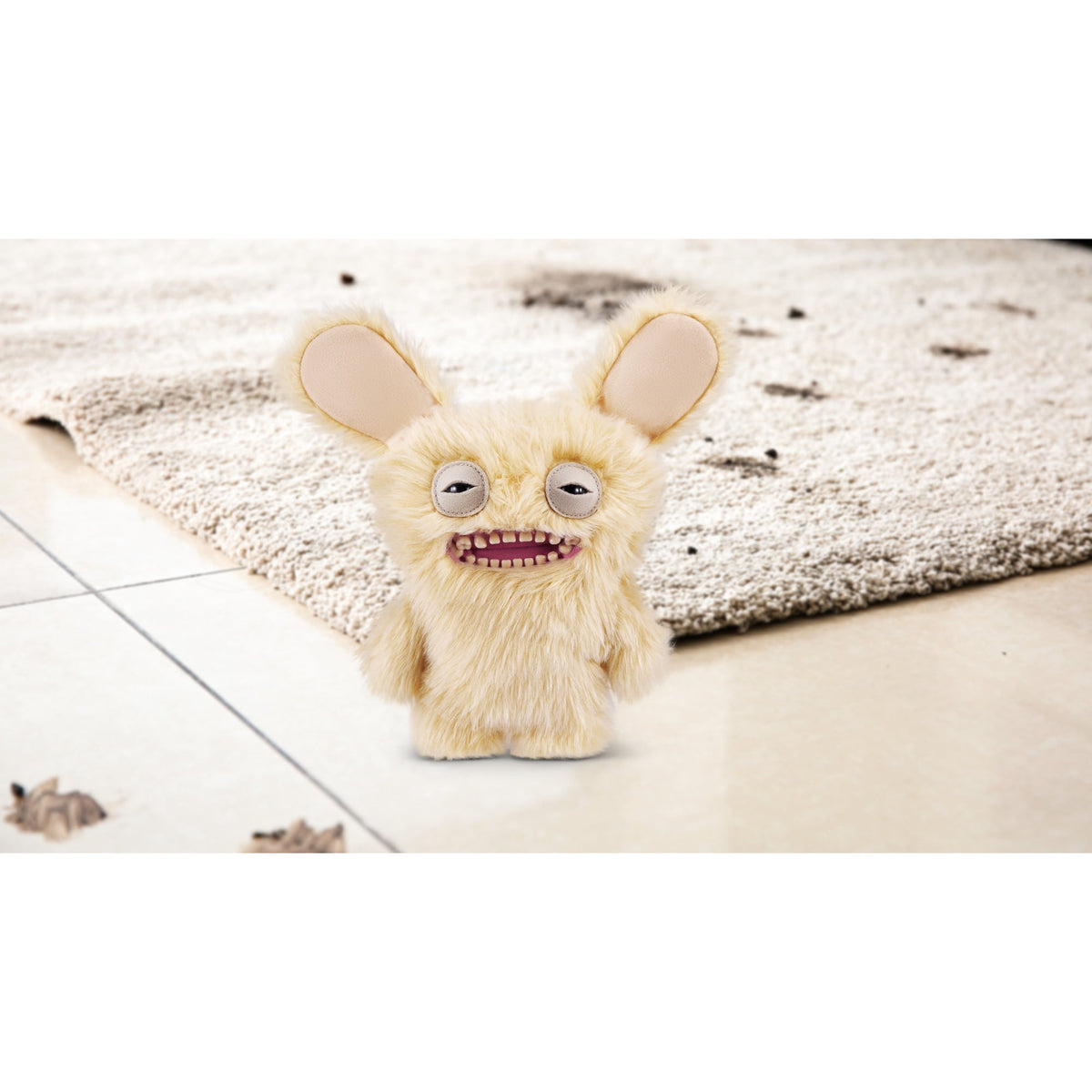 ZURU Fuggler Butt Ugly Pets 9-inch Mr Buttons Golden Retriever Plush Toy