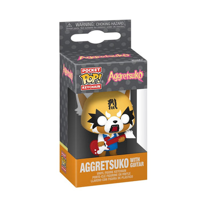 Funko Pop! Keychain: Aggretsuko with Guitar