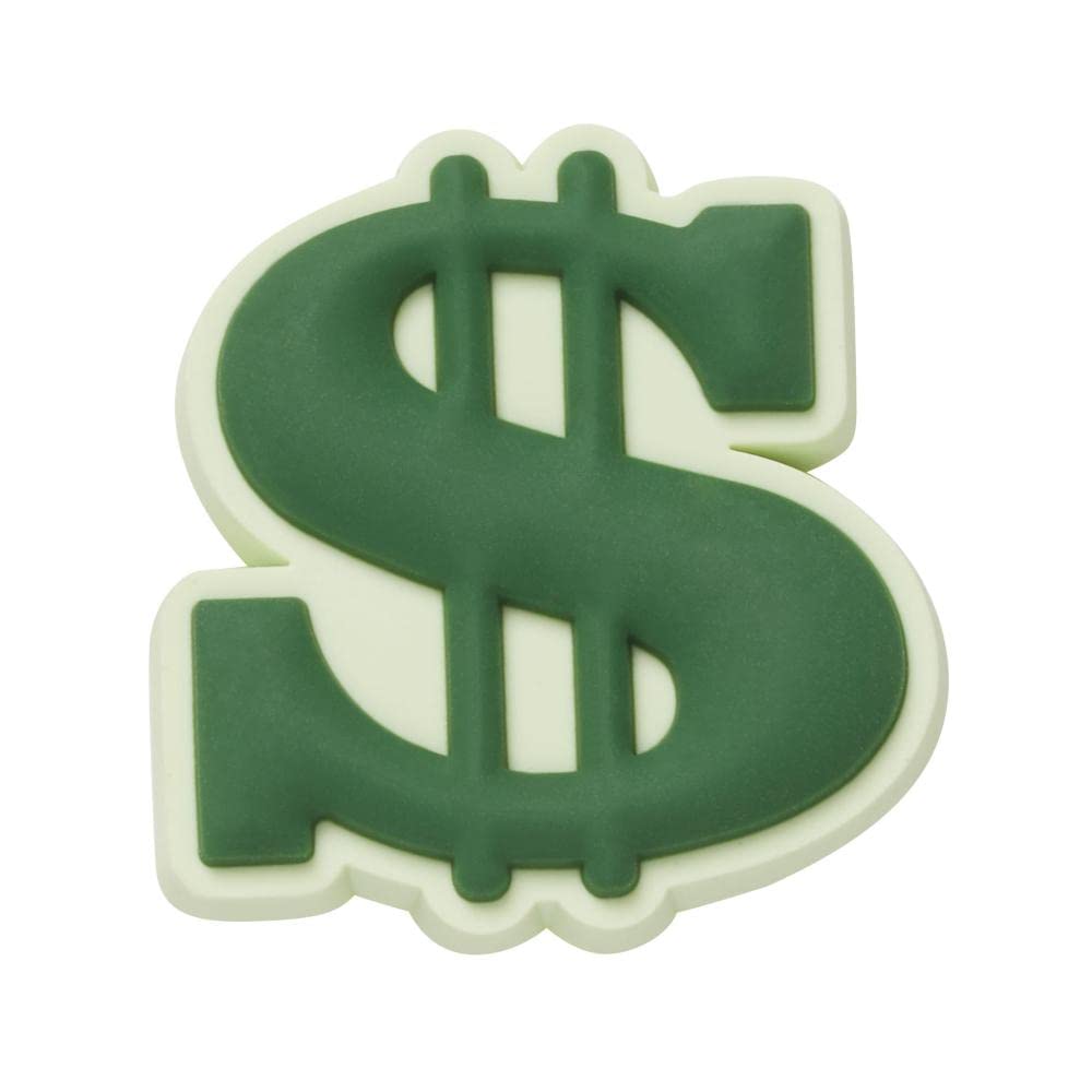 Crocs Jibbitz Dollar Sign Symbol Shoe Charm | Jibbitz for Crocs