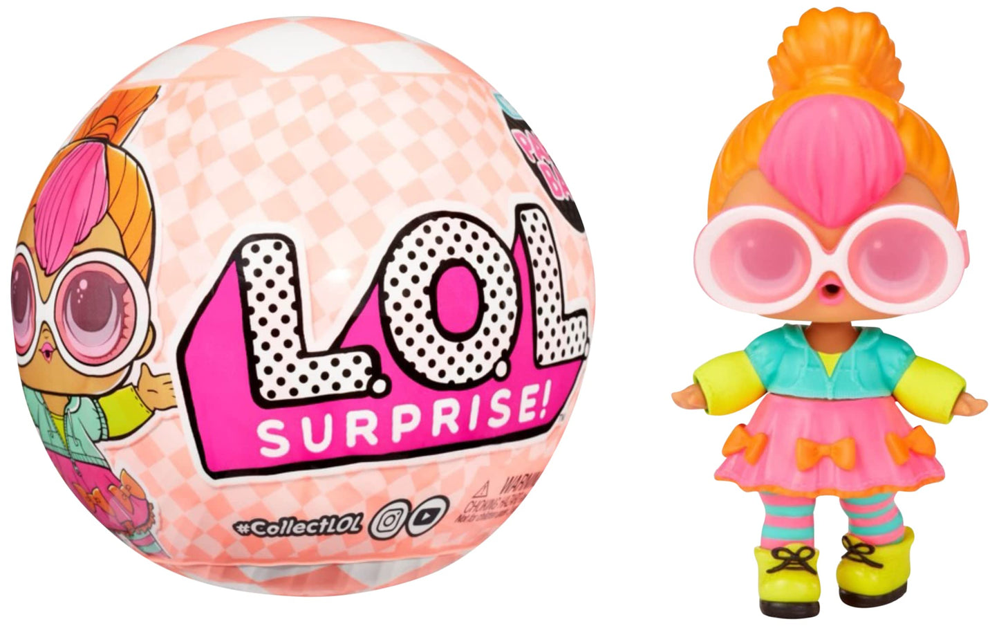 L.O.L. Surprise! 707 Neon QT Doll with 7 Surprises