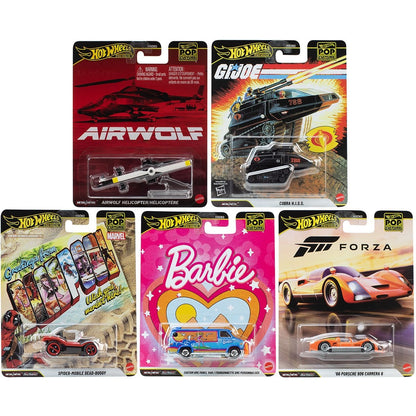 Hot Wheels 1:64 Premium Pop Culture 5-Piece 2026 Assortment