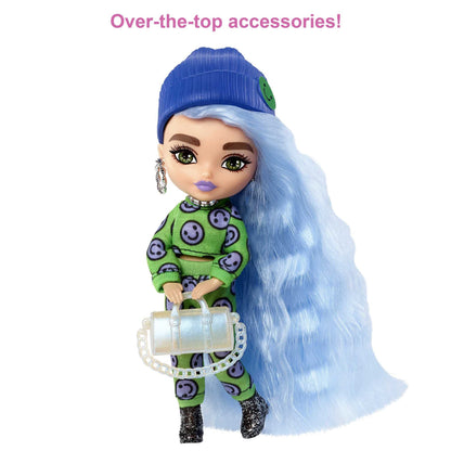 Barbie Extra Minis Fashion Doll with Stand & Accessories