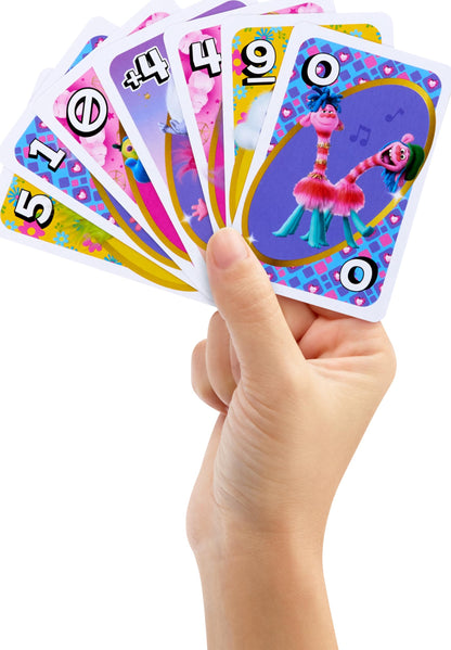 Mattel Games UNO Trolls 3: Band Together Card Game