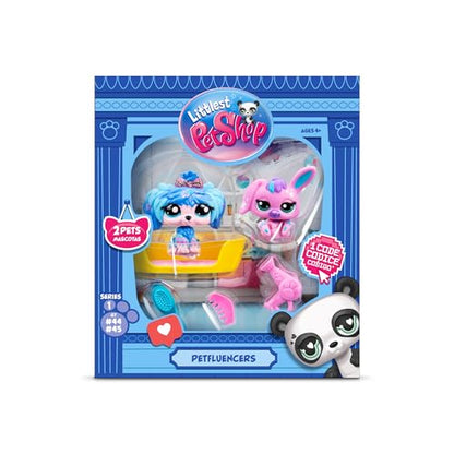 Littlest Pet Shop 2-Pack Series 1 Petfluencers (One Random Assortment)