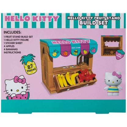 Sanrio Hello Kitty Fruit Stand Build Set & Figure - 87 pieces