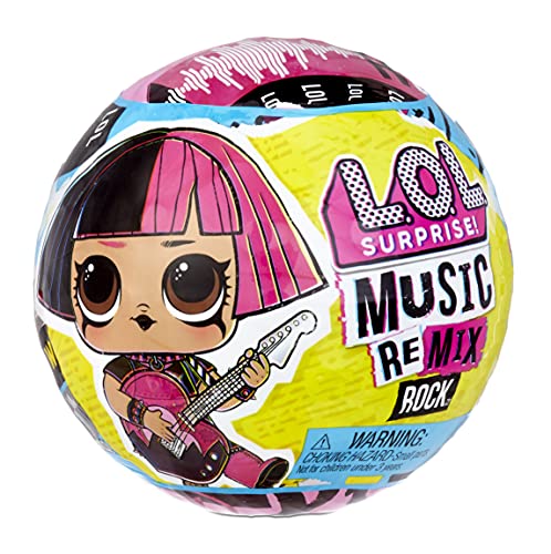 L.O.L. Surprise! Remix Rock Dolls Lil Sisters with 7 Surprises