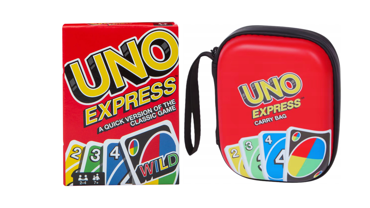 UNO Express Card Game and Travel Case