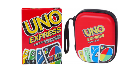 UNO Express Card Game and Travel Case