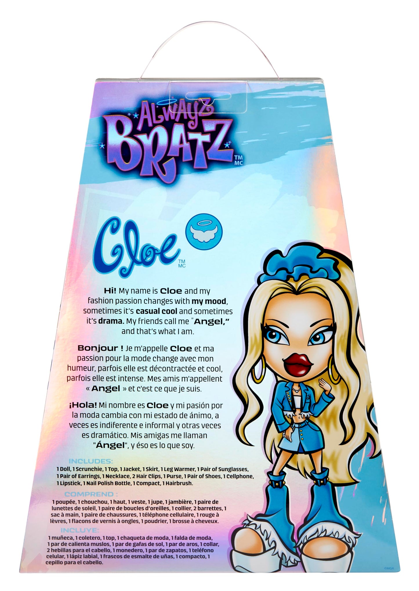 Bratz Alwayz Cloe Fashion Doll with 10 Accessories