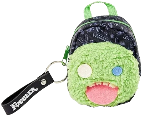 Fuggler Mini Backpack Keyring with Bonus Mini Stationery, Green