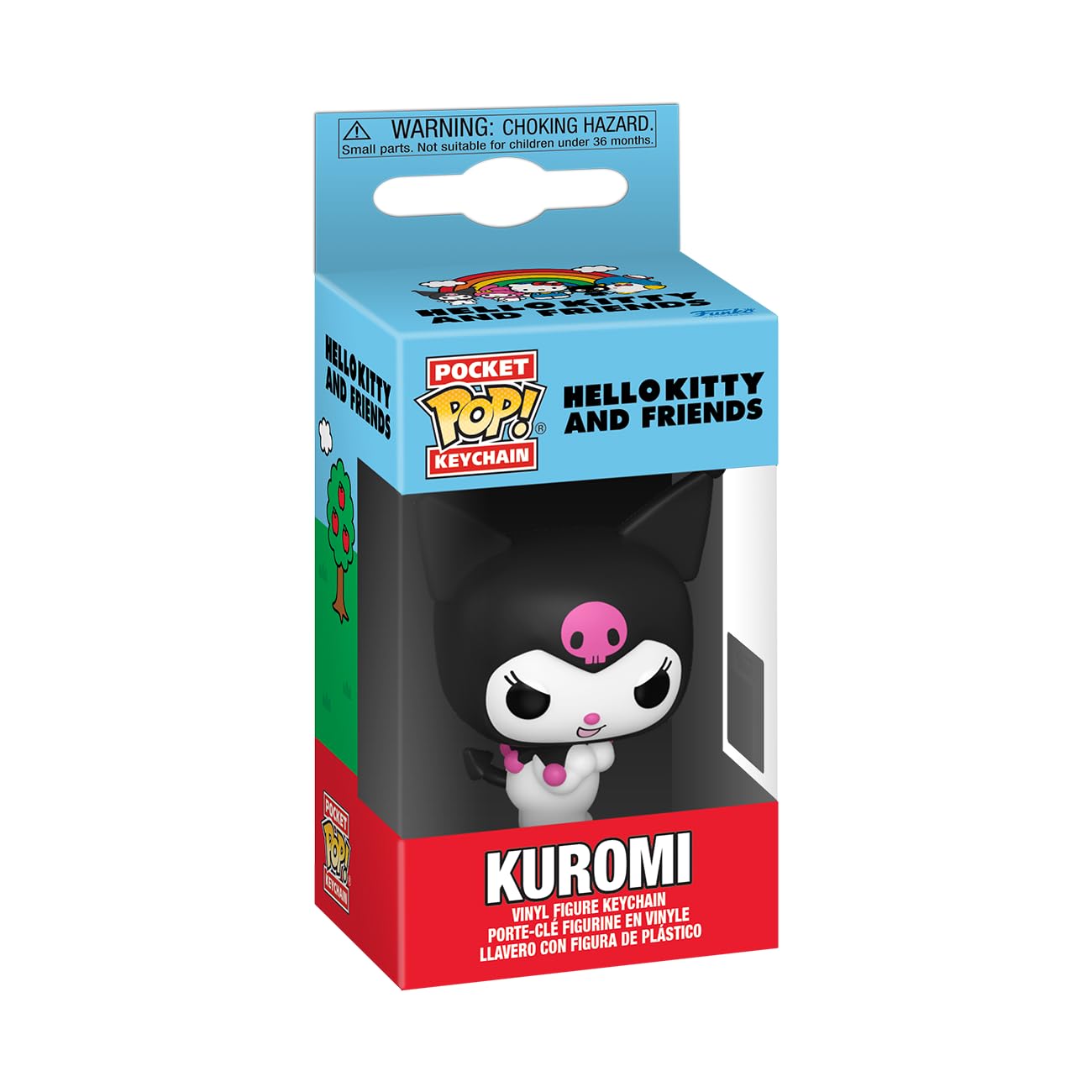 Funko Pop! Keychain: Sanrio Hello Kitty Kuromi Collectible Keyring