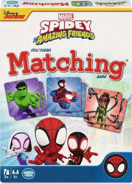 Spidey & Friends Memory Matching Game